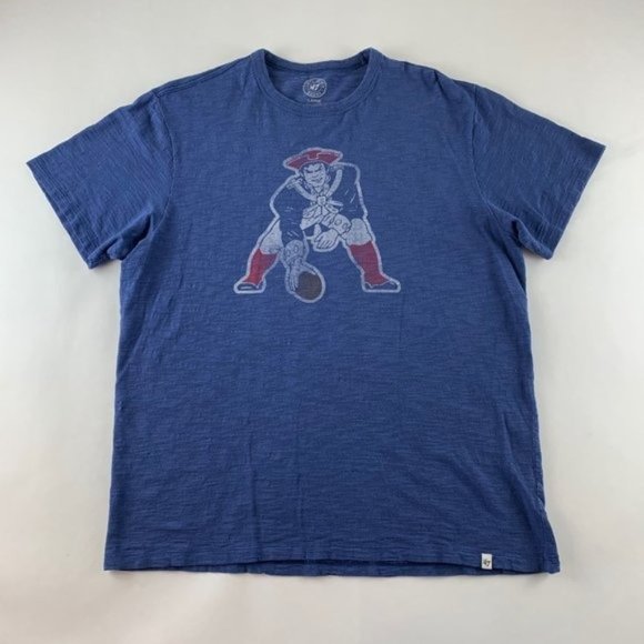 47 Brand Other - New England Patriots NFL Blue 47 Brand Crewneck Shirt